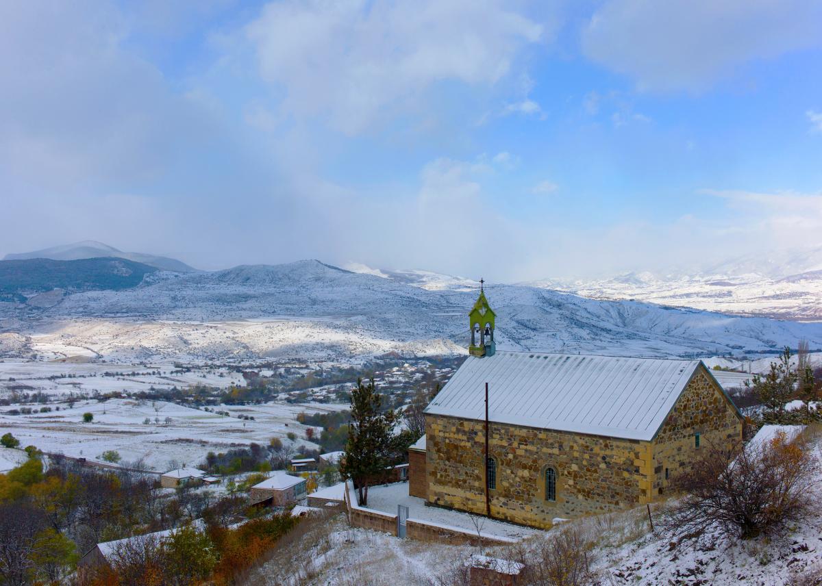Armenian Catholic churches characterized by architectural simplicty