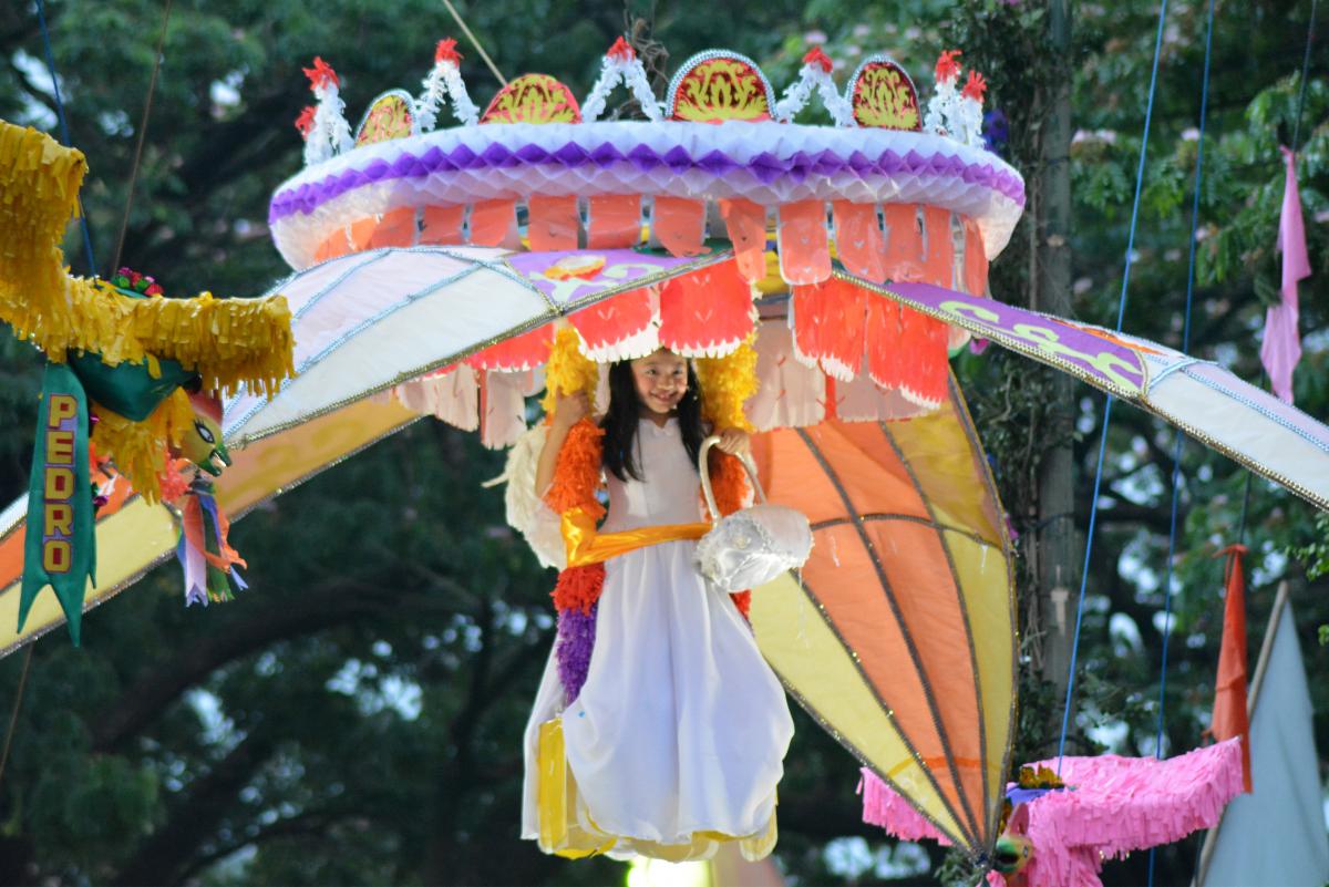 Salubong Risen Christ Easter morning in the Philippines