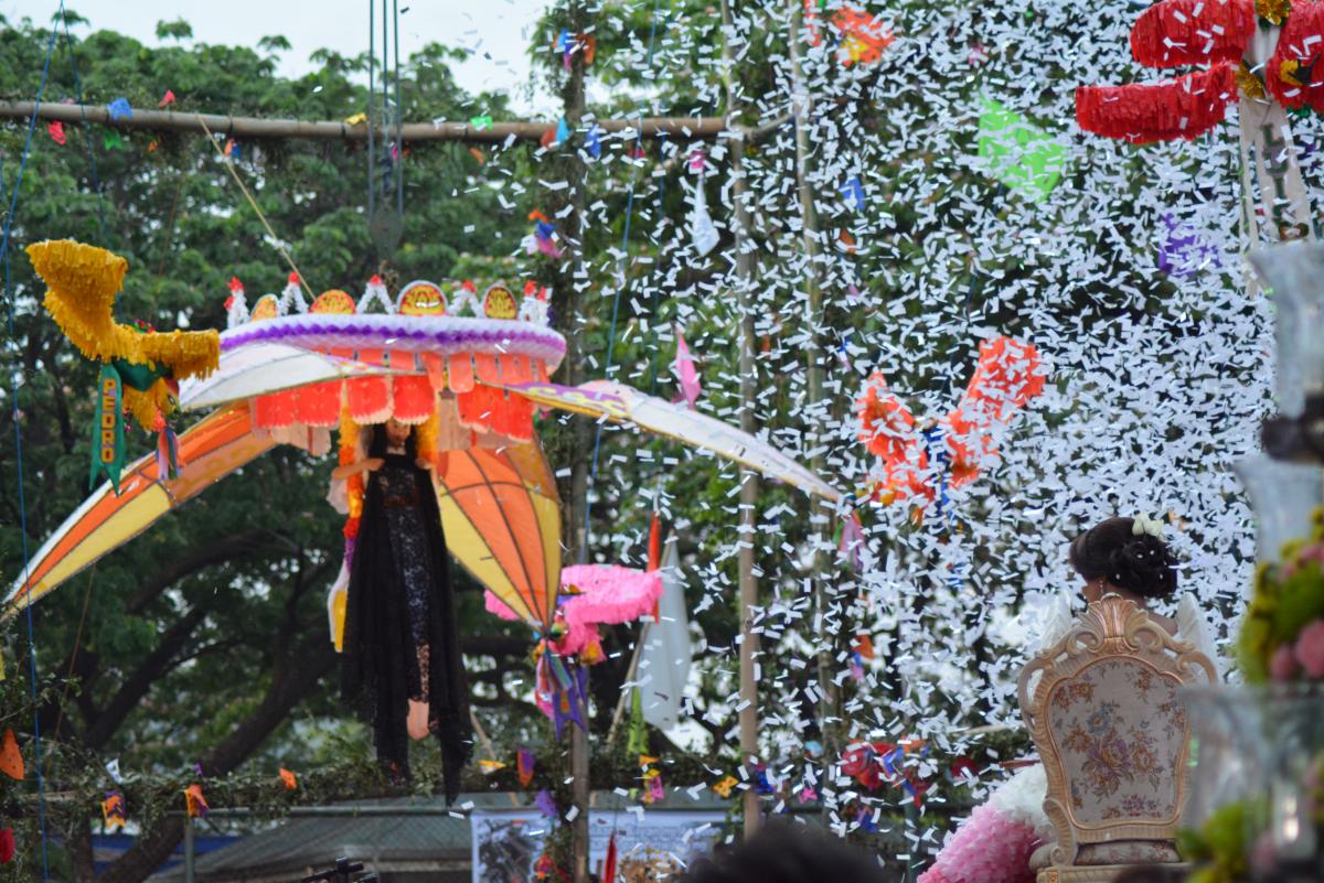 Salubong Risen Christ Easter morning in the Philippines