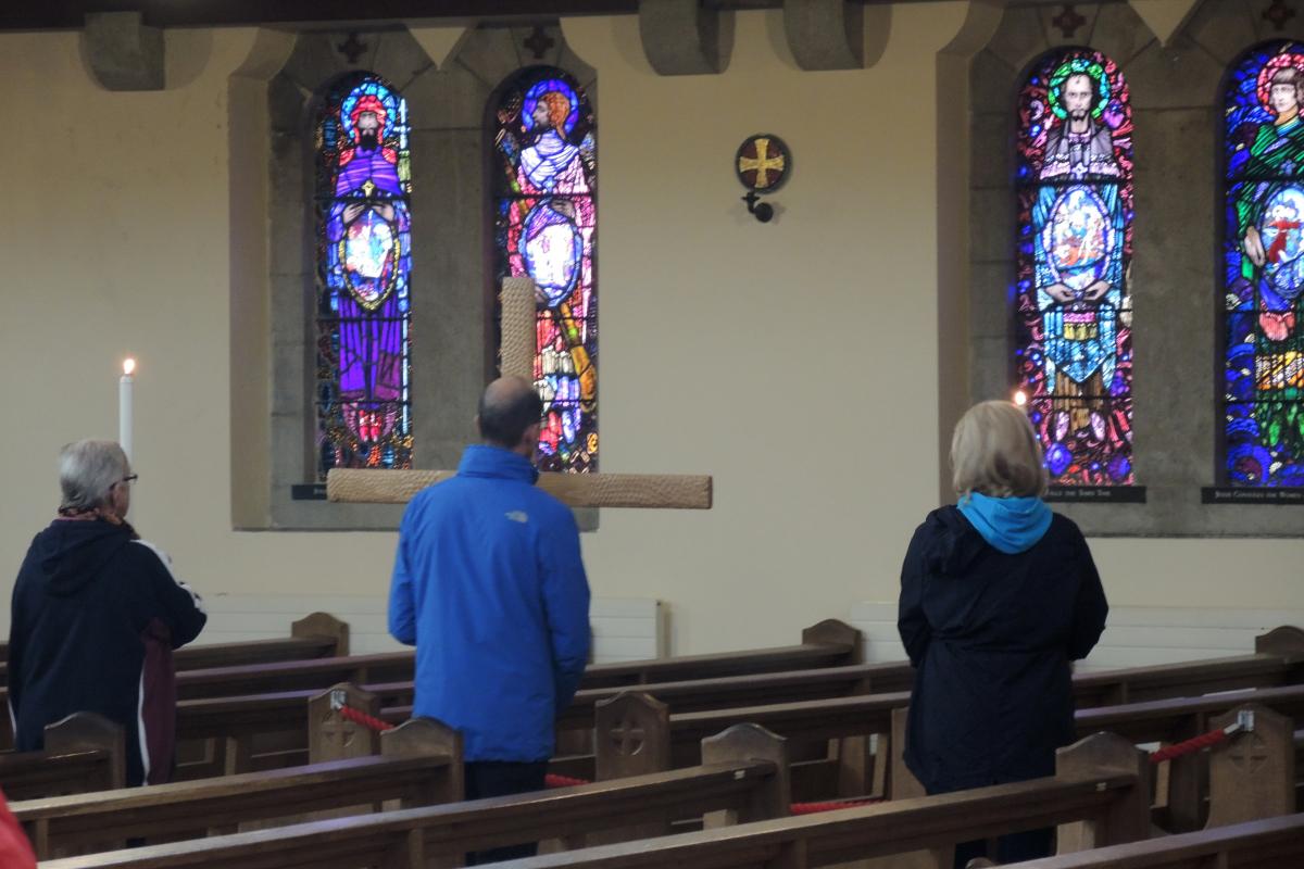 Barefoot pilgrims hold 24hour vigil, threeday fast at Lough Derg