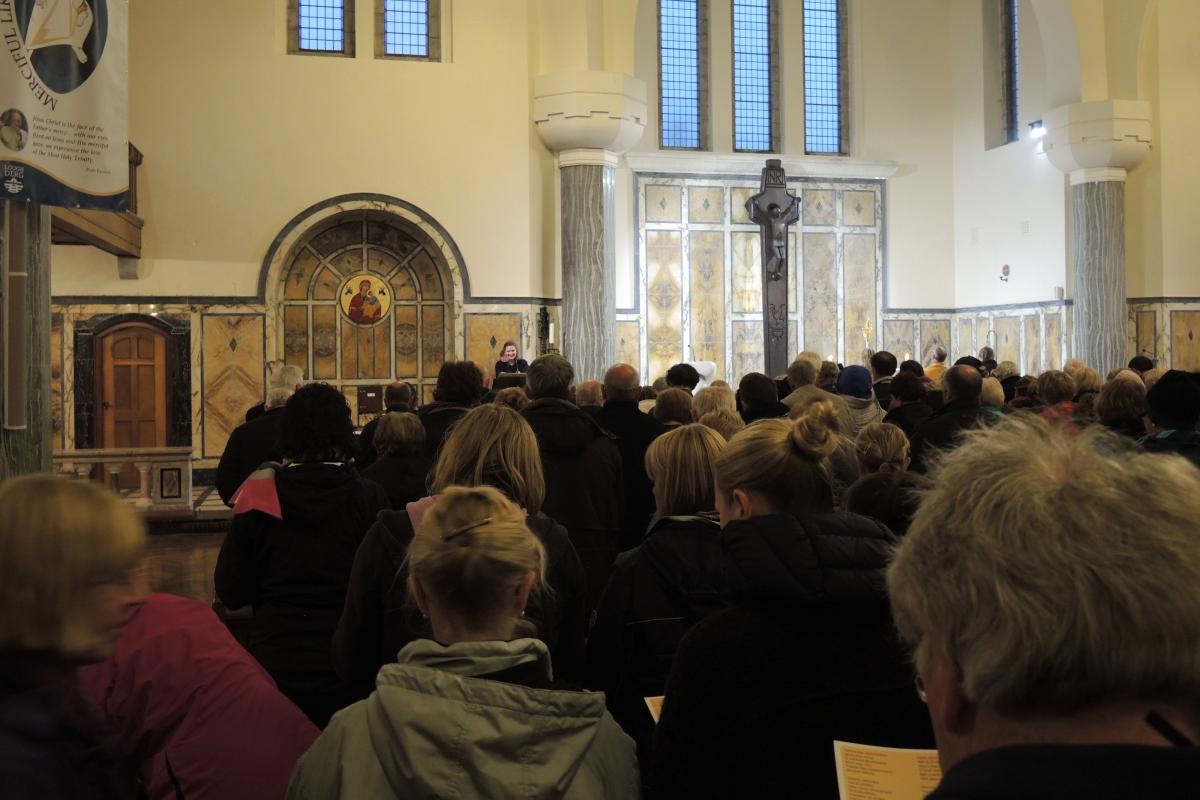 Barefoot pilgrims hold 24hour vigil, threeday fast at Lough Derg