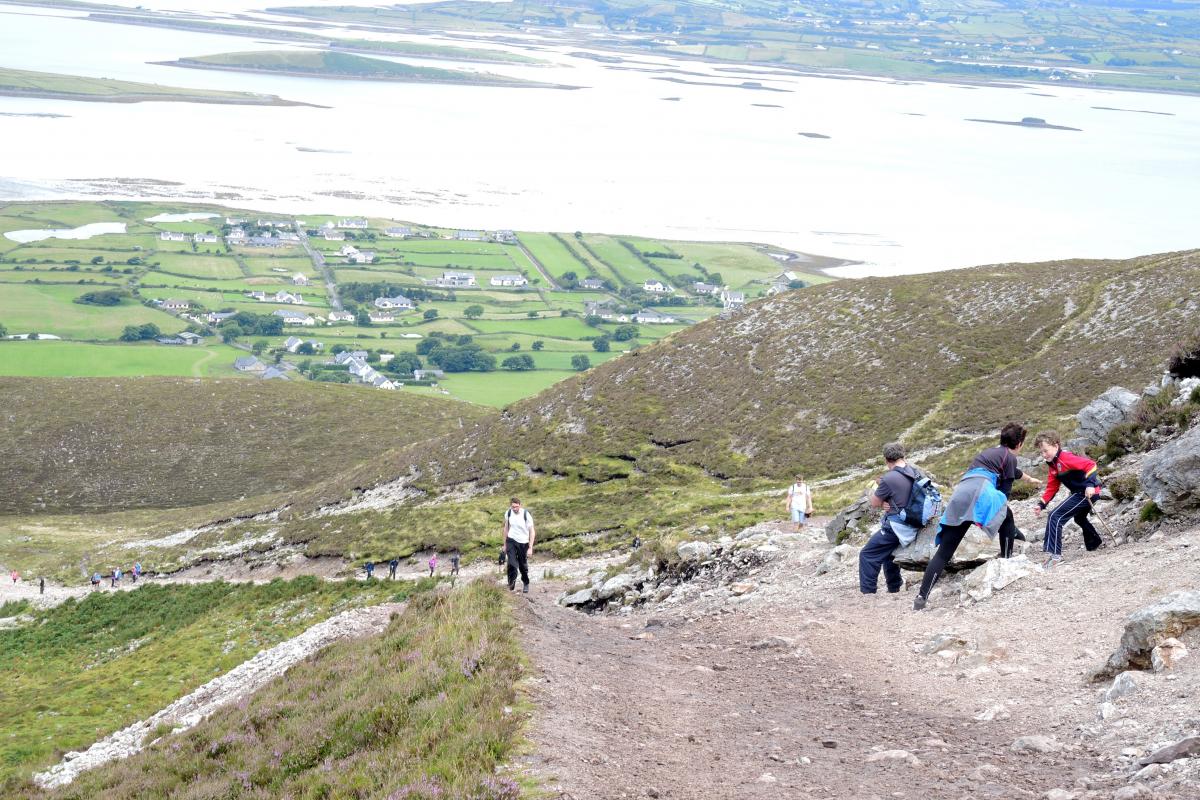 Reek Sunday Hazardous pilgrimage to Croagh Patrick a means of prayer
