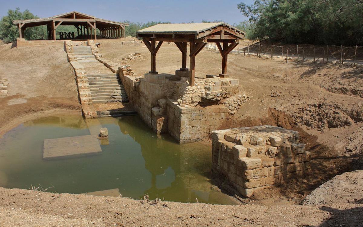 Pilgrims connect with jesus along jordan river catholics cultures