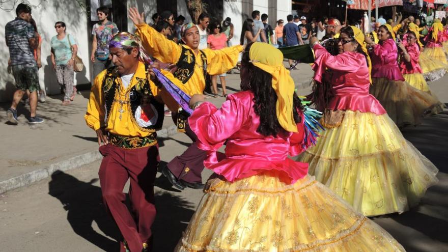 Nearly 200 groups of dancers celebrate a 10-day feast for the Virgen del Carmen in La Tirana, Chile each July.