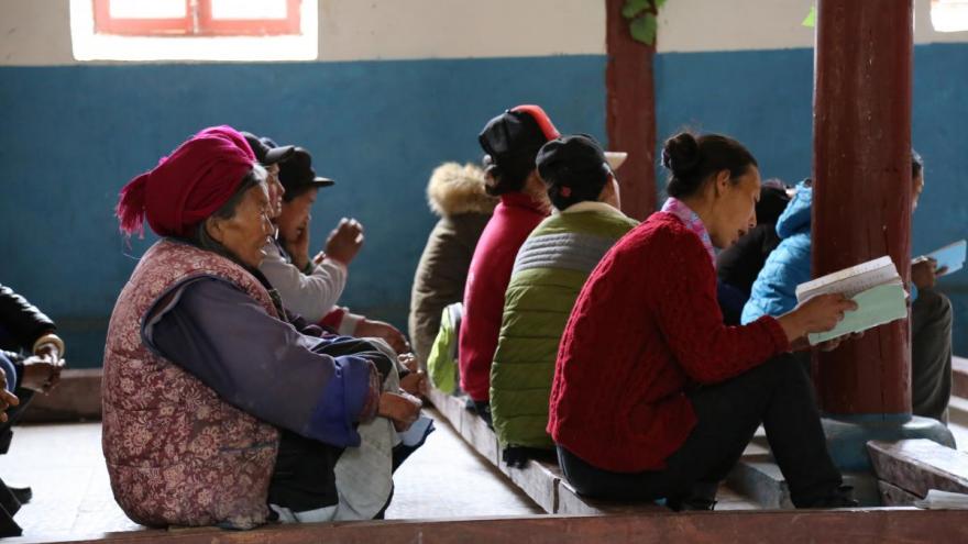 There is no priest available in the village church in Niuran, in the Yunnan province of China, so Catholics chant prayers passed down from French missionaries in the late 19th and early 20th centuries.