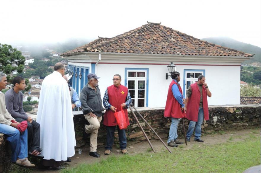 Confraternity members in various costumes will participate in the Easter procession.