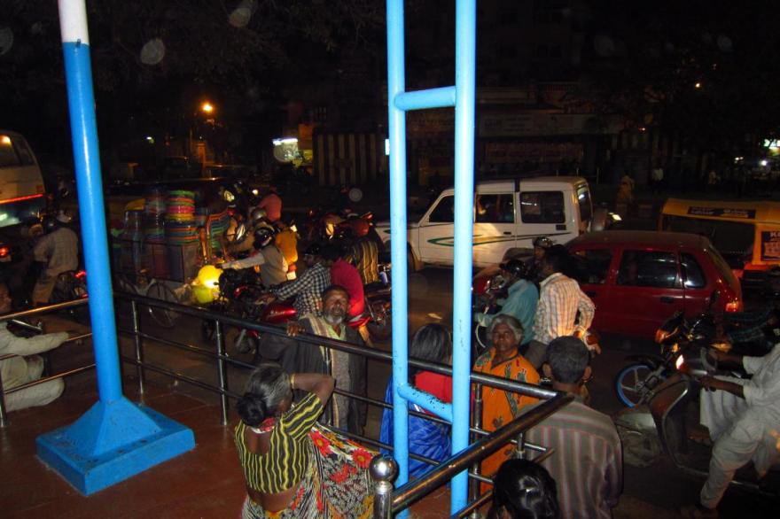 St. Anthony's is in a slum area at a very busy intersection.