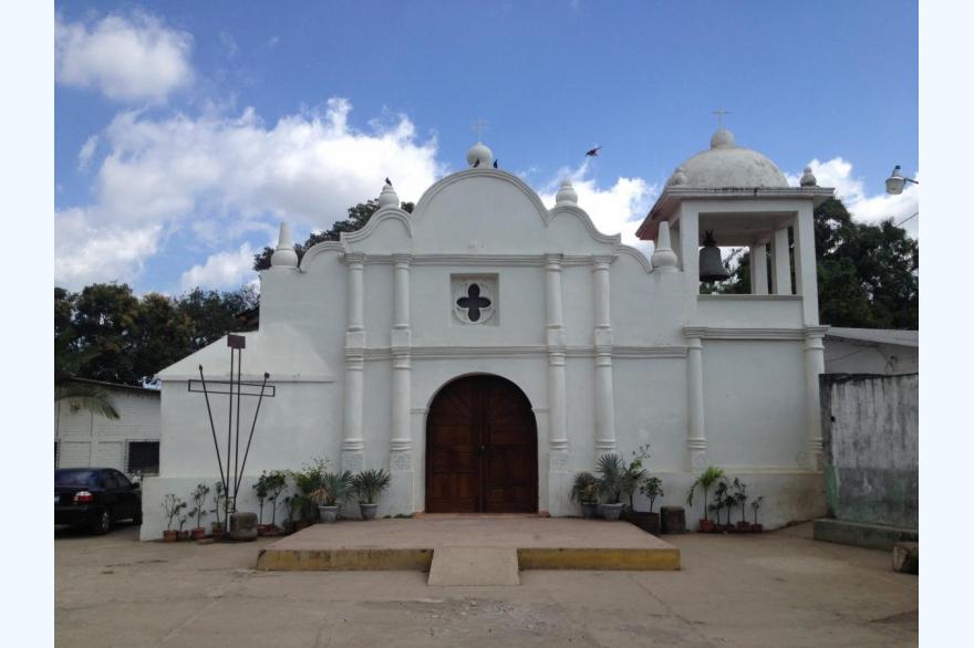 Parish church at Caluco, El Salvador Parish church at Caluco, El Salvador