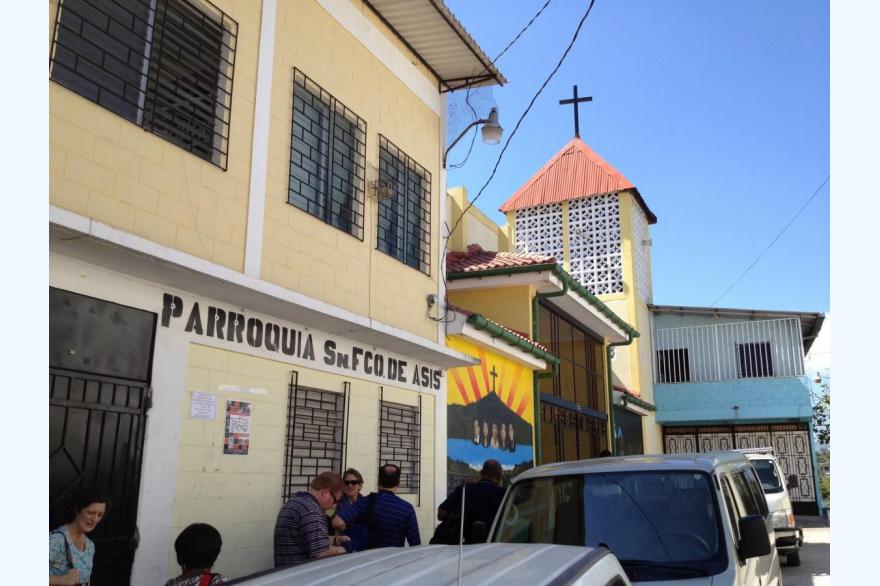 San Francisco de Assis, Mejicanos, San Salvador, El Salvador. This parish is in a poorer neighborhood struggling with violence. It also lost a number of church leaders, including priests, to the violence of the civil war. San Francisco de Assis, Mejicanos, San Salvador, El Salvador