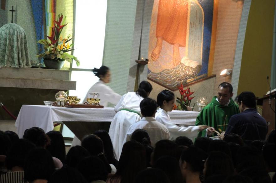 Mass at St. Joseph’s, Hong Kong