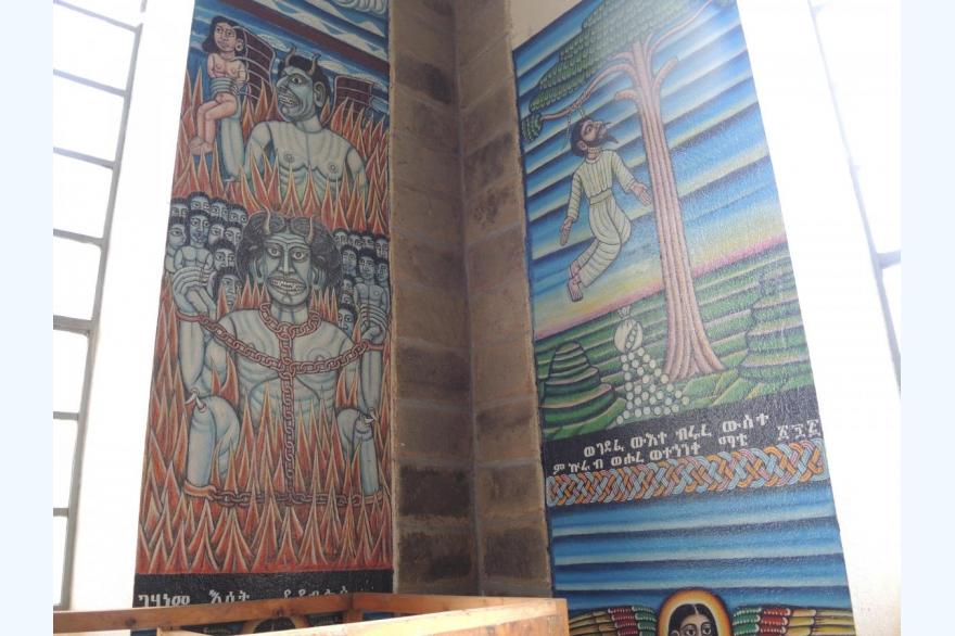 St. Anthony's Catholic Cathedral in Emdibir, Ethiopia