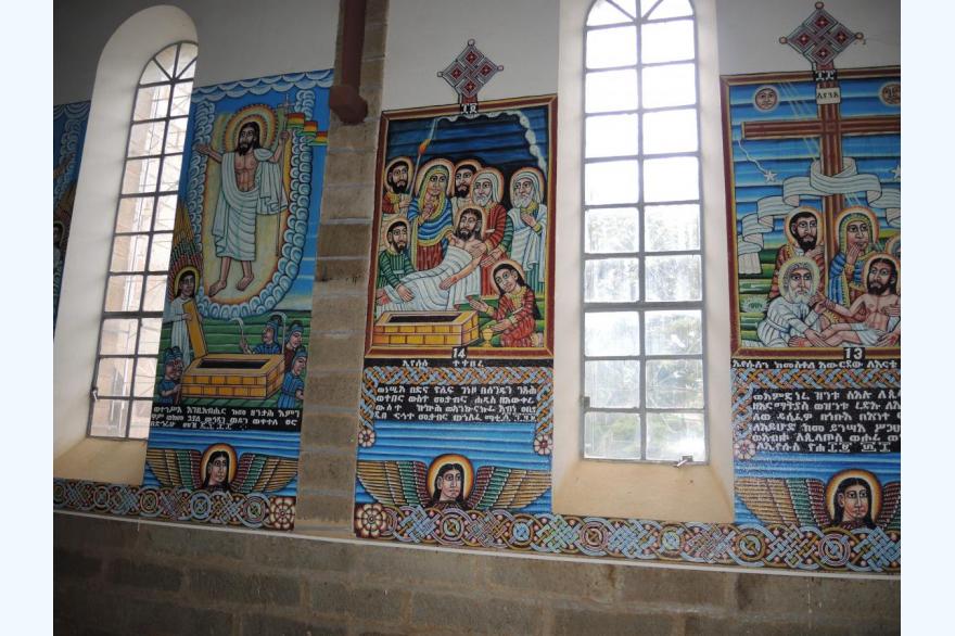 St. Anthony's Catholic Cathedral in Emdibir, Ethiopia