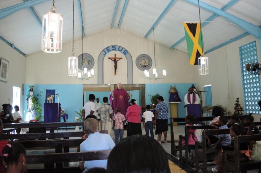 Words stronger than images in Jamaica Catholics & Cultures