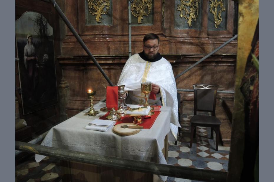 Assumption Grotto Restores High Altar - New Liturgical Movement