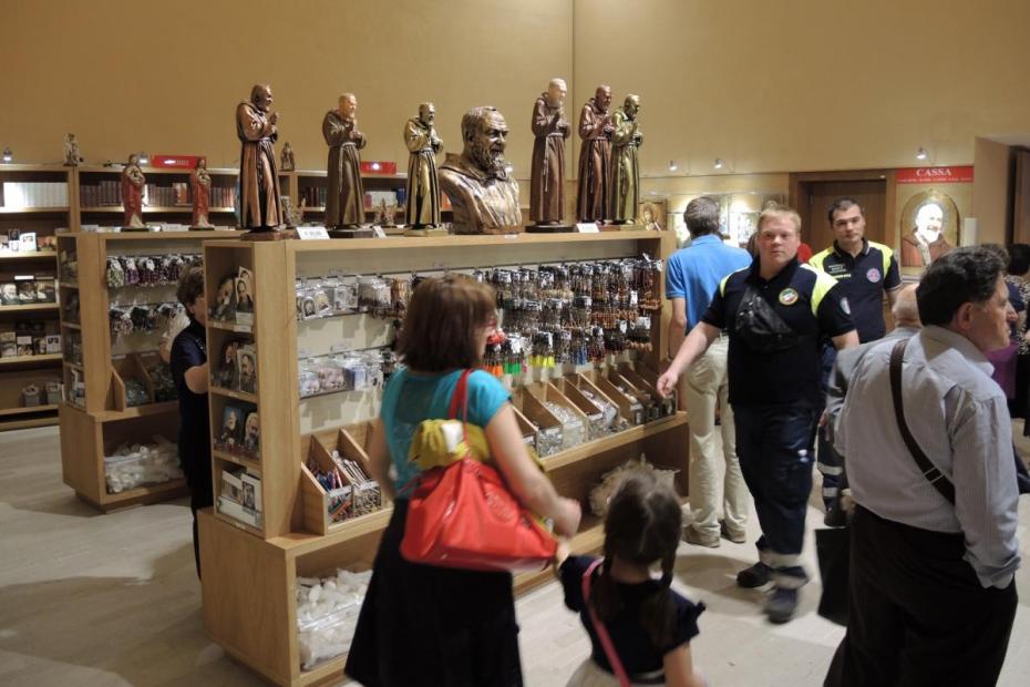 Souvenir Padre Pio San Giovanni Rotondo Charismatic and controversial Padre Pio is Italy's most popular saint