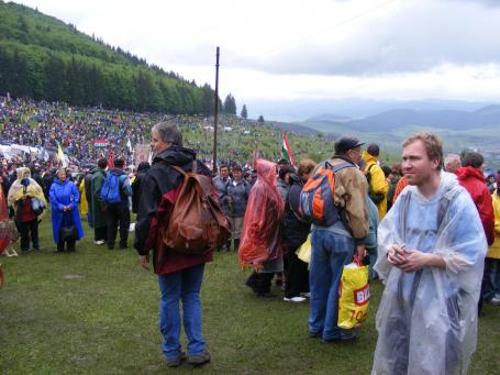 Marc Loustau does fieldwork in Romania.