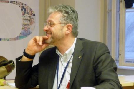 Máté Botos, Department of International Studies at Pázmány Péter Catholic University, presented on "Faith, Commitment and Attitude of the Hungarian Political Elite Between 1990 and 2017."