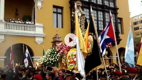 Feast of Santa Rosa de Lima in Lima, Peru