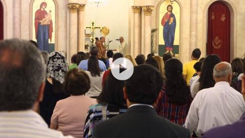 Highlights of Catholic Liturgy in Greek Melkite Church, Jordan