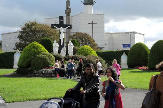 The shrine of Our Lady of Knock, Ireland